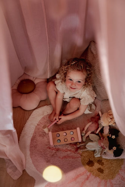 Little Dutch Kissen Blume - Rosa - Fairy Garden