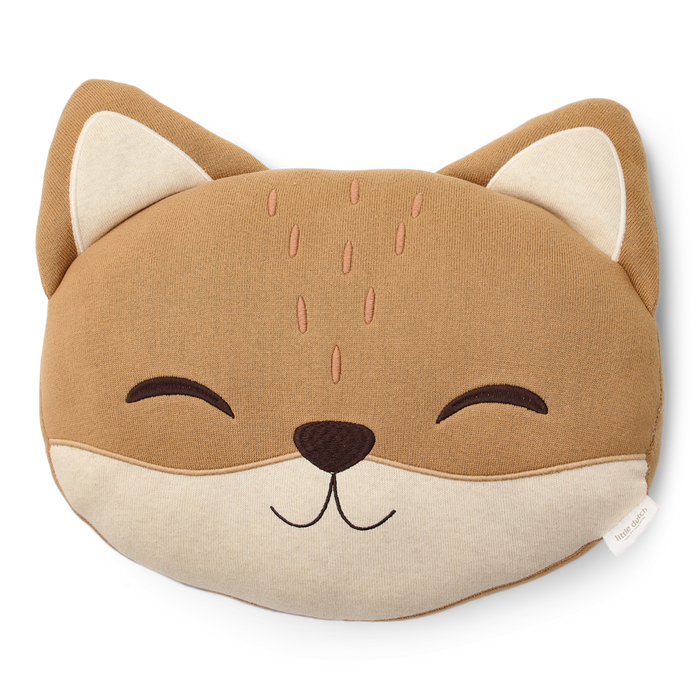 Little Dutch Kissen Fuchs - Braun - Forest Friends