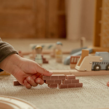 Kran Spielzeug Kinder Holz