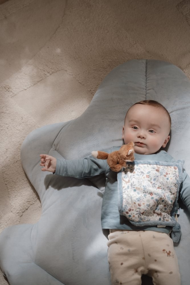 Little Dutch Kuscheltuch blau Fuchs - Forest Friends