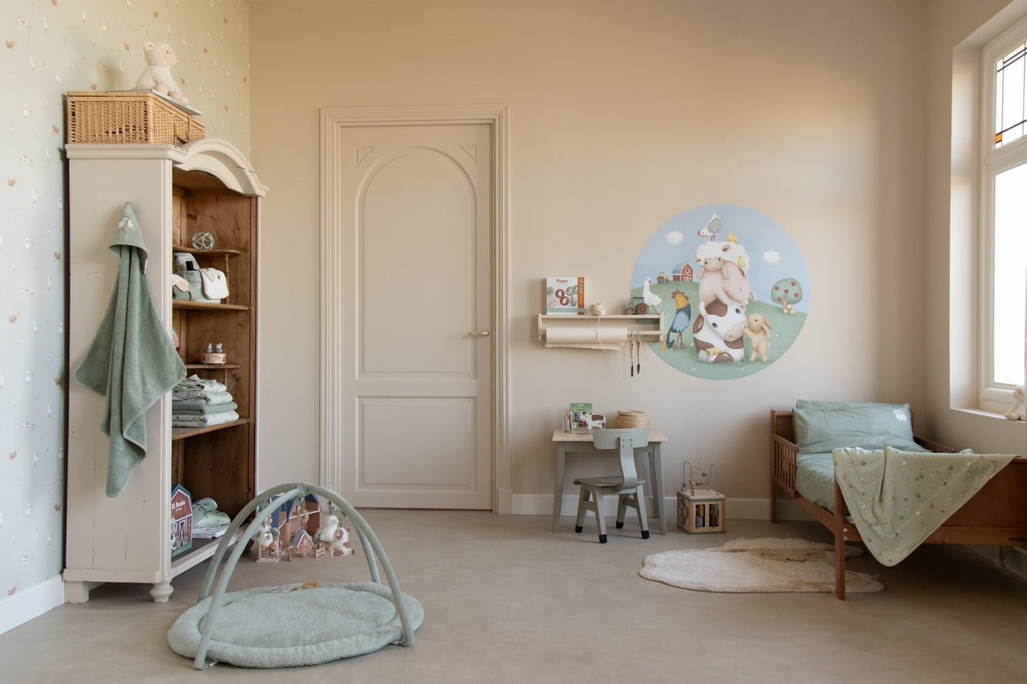 Little Dutch Little Farm Activity Spieldecke mit Spielbogen