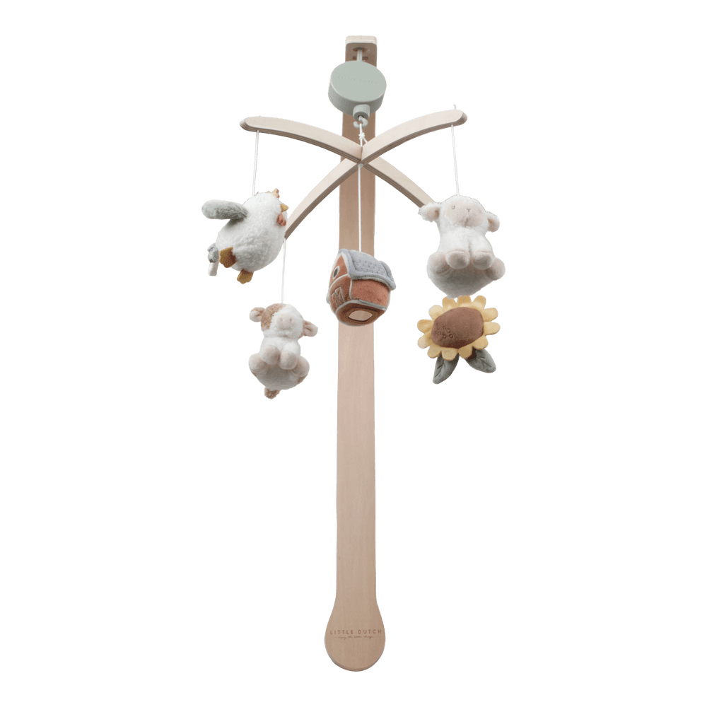 Little Dutch Musik-Mobile Little Farm Holz