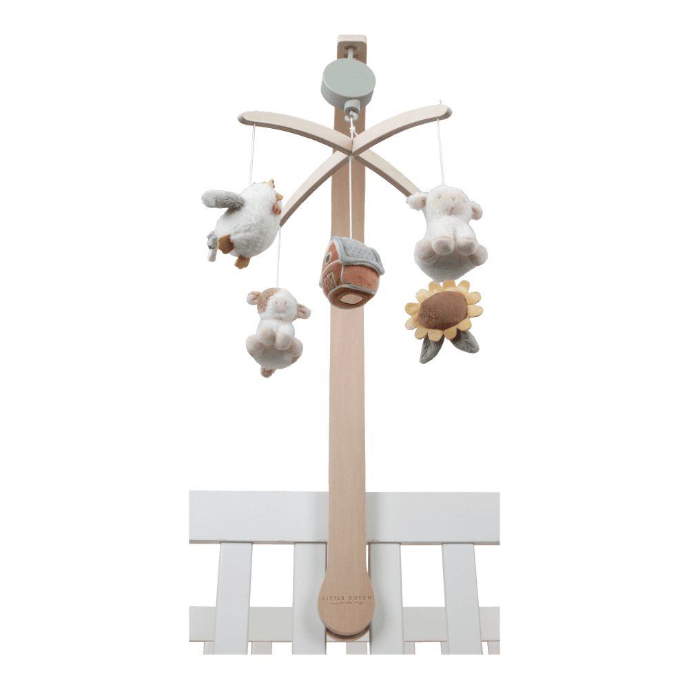 Little Dutch Musik-Mobile Little Farm Holz