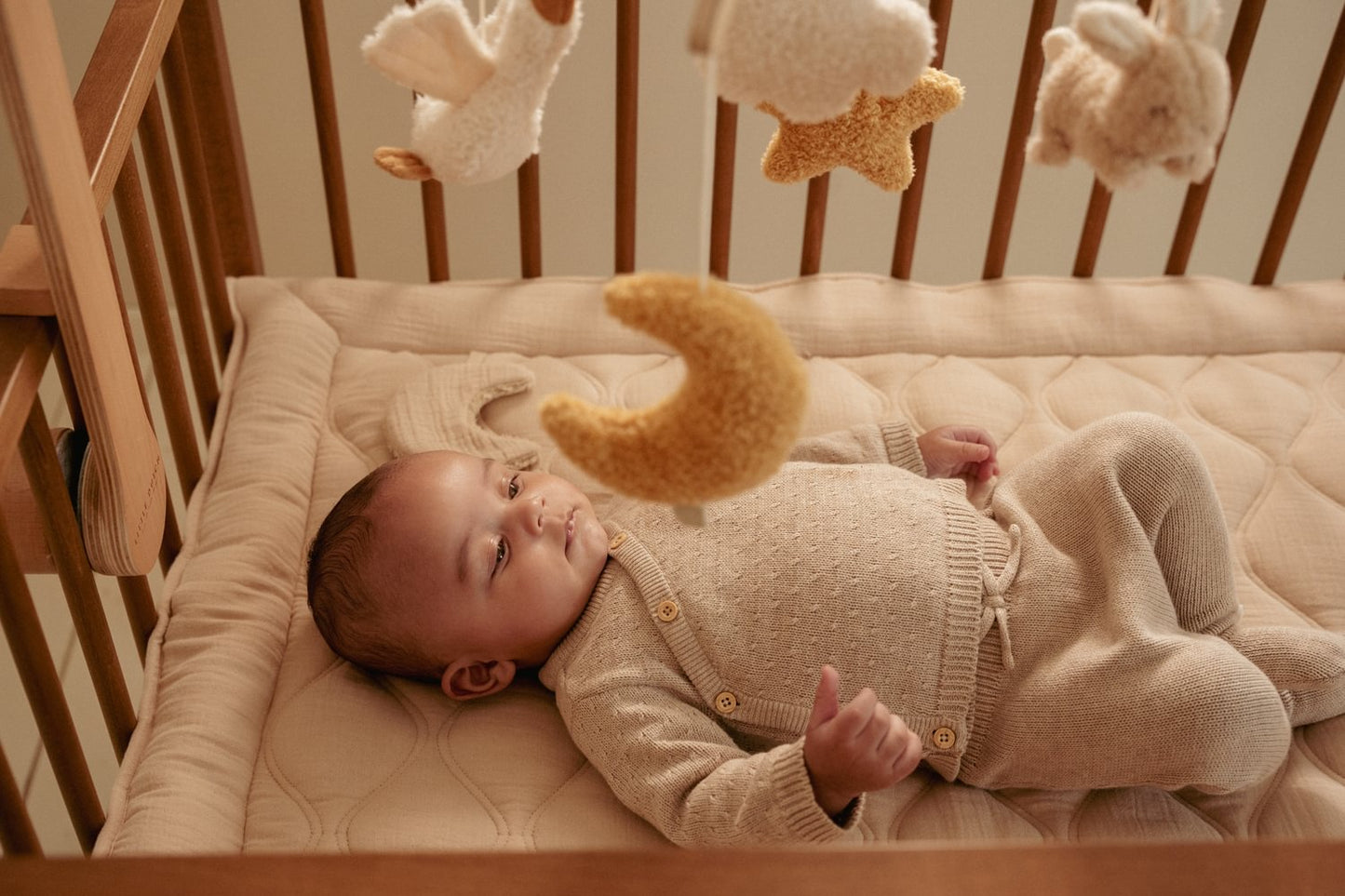 Little Dutch Musikmobile Holz Newborn Naturals FSC LD8400