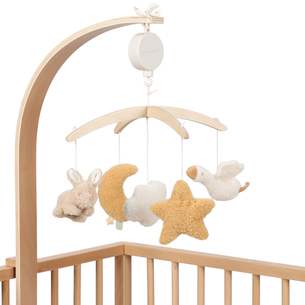 Little Dutch Musikmobile Holz Newborn Naturals FSC LD8400