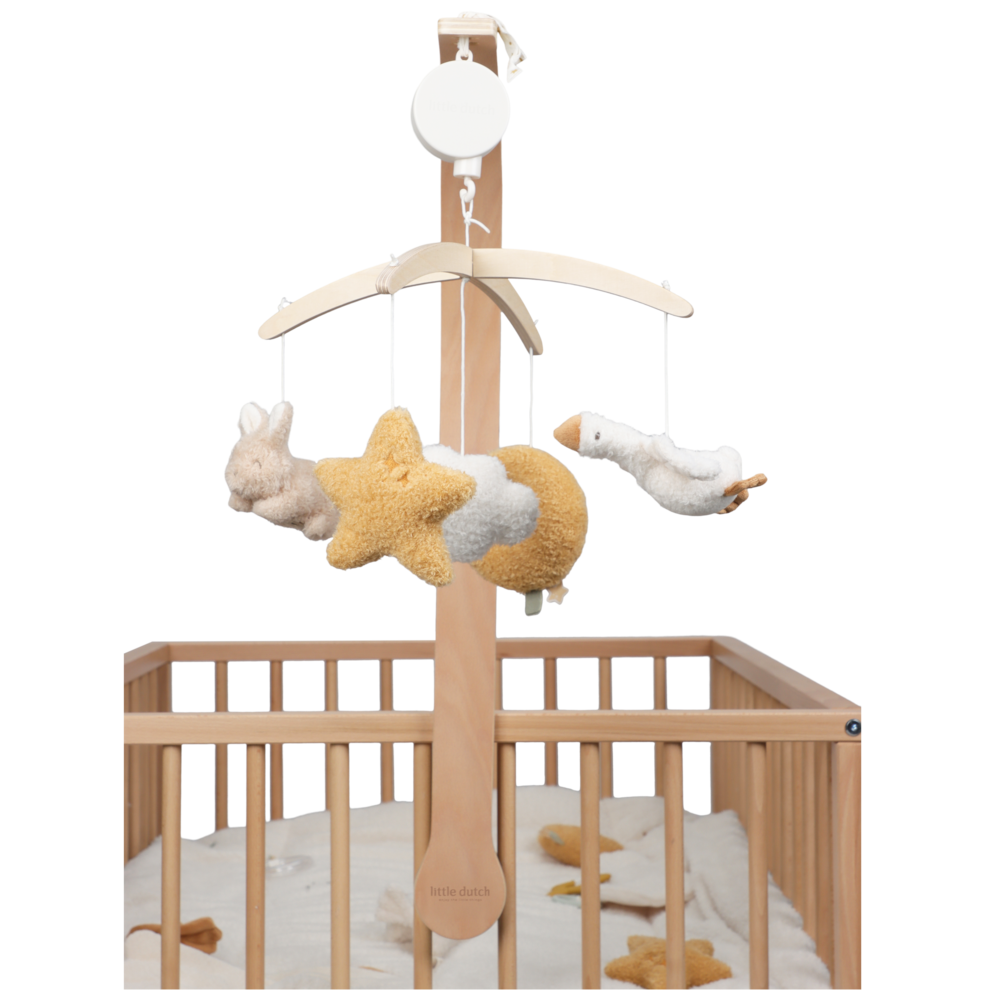 Little Dutch Musikmobile Holz Newborn Naturals FSC LD8400