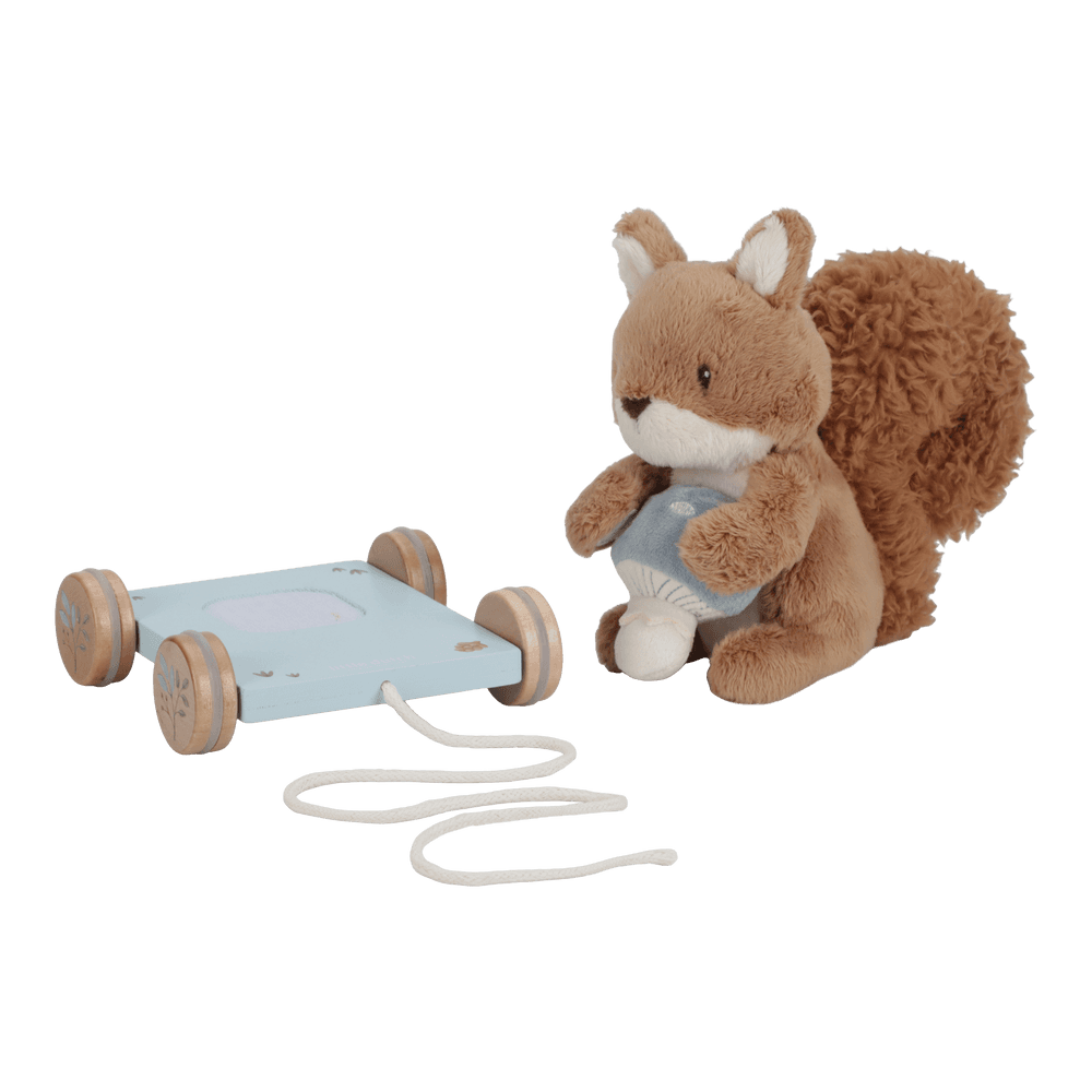 Little Dutch Nachziehtier Eichhörnchen - blau LD8920 Forest Friends