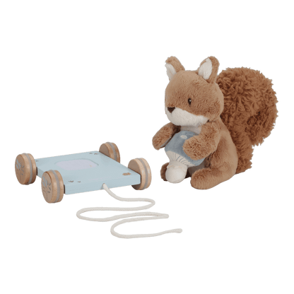 Little Dutch Nachziehtier Eichhörnchen - blau LD8920 Forest Friends