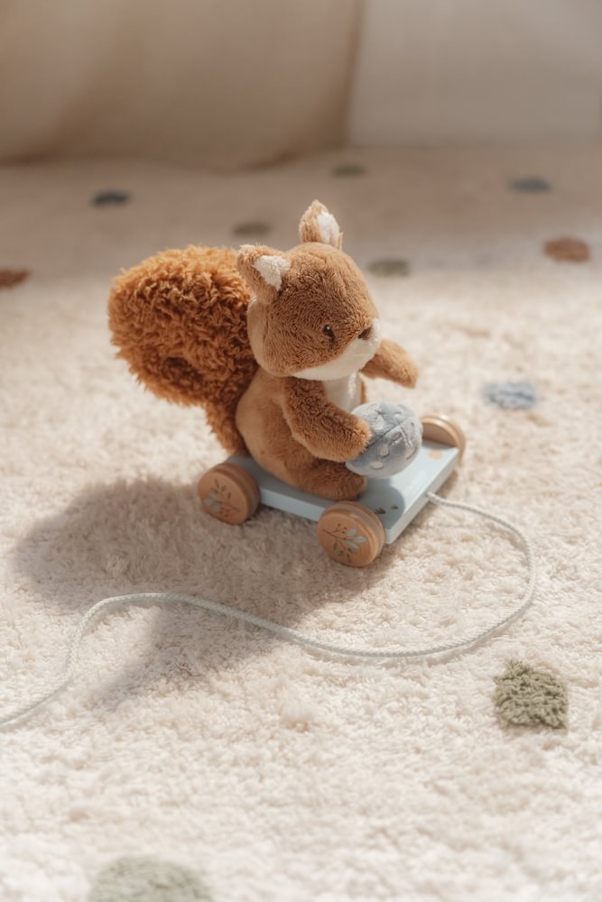 Little Dutch Nachziehtier Eichhörnchen - blau LD8920 Forest Friends