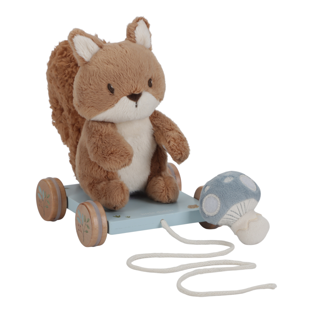 Little Dutch Nachziehtier Eichhörnchen - blau LD8920 Forest Friends