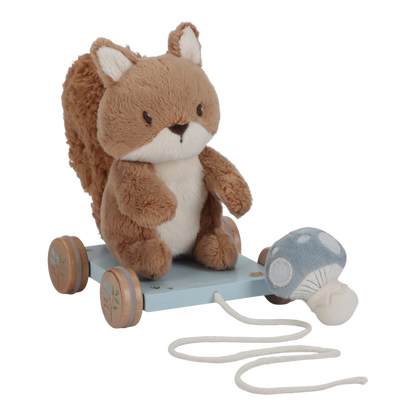 Little Dutch Nachziehtier Eichhörnchen - blau LD8920 Forest Friends