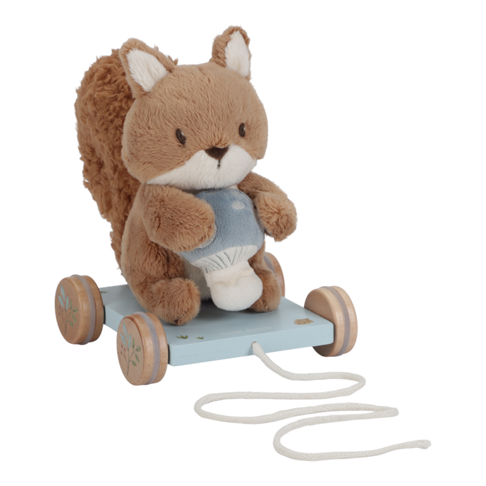 Little Dutch Nachziehtier Eichhörnchen - blau LD8920 Forest Friends