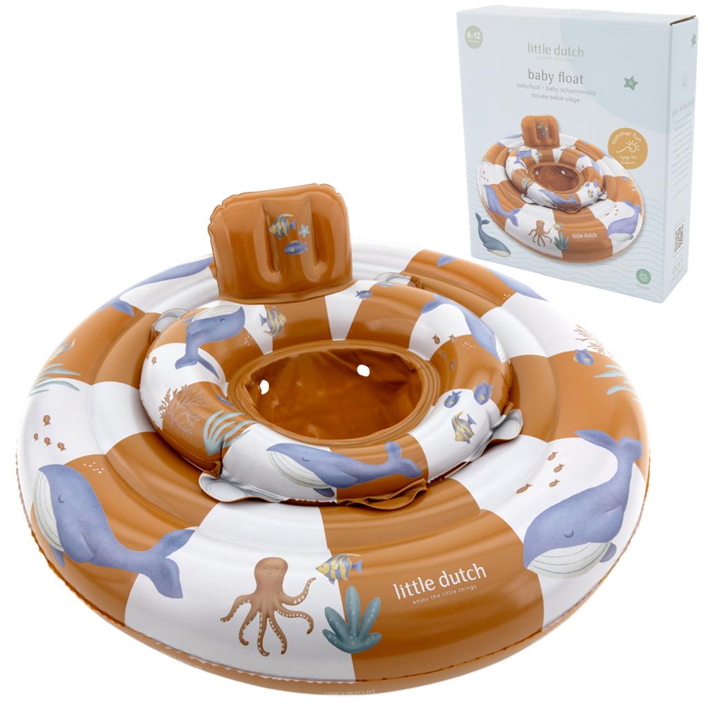 Little Dutch Ocean World Baby-Schwimmring mit Zubehör