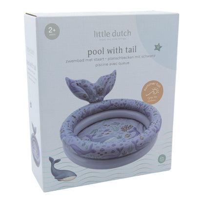 Little Dutch Ocean World Schwimmbeck 80cm Walflosse