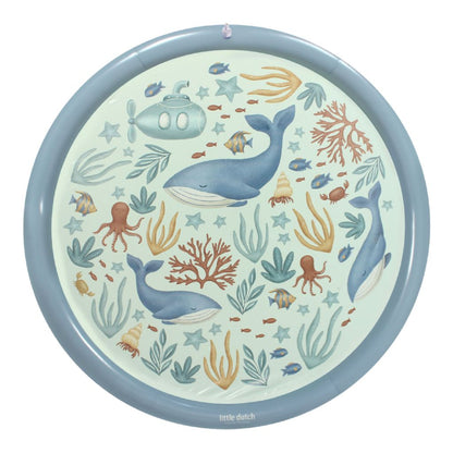 Little Dutch Ocean World Sprinklermatte 150cm von der Seite