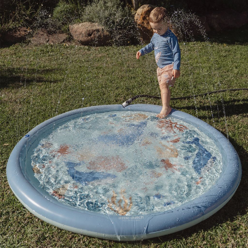 Little Dutch Ocean World Sprinklermatte 150cm mit Verpackung