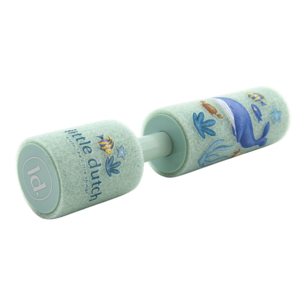 Little Dutch Ocean World Wasser Spritze 15cm im Einsatz