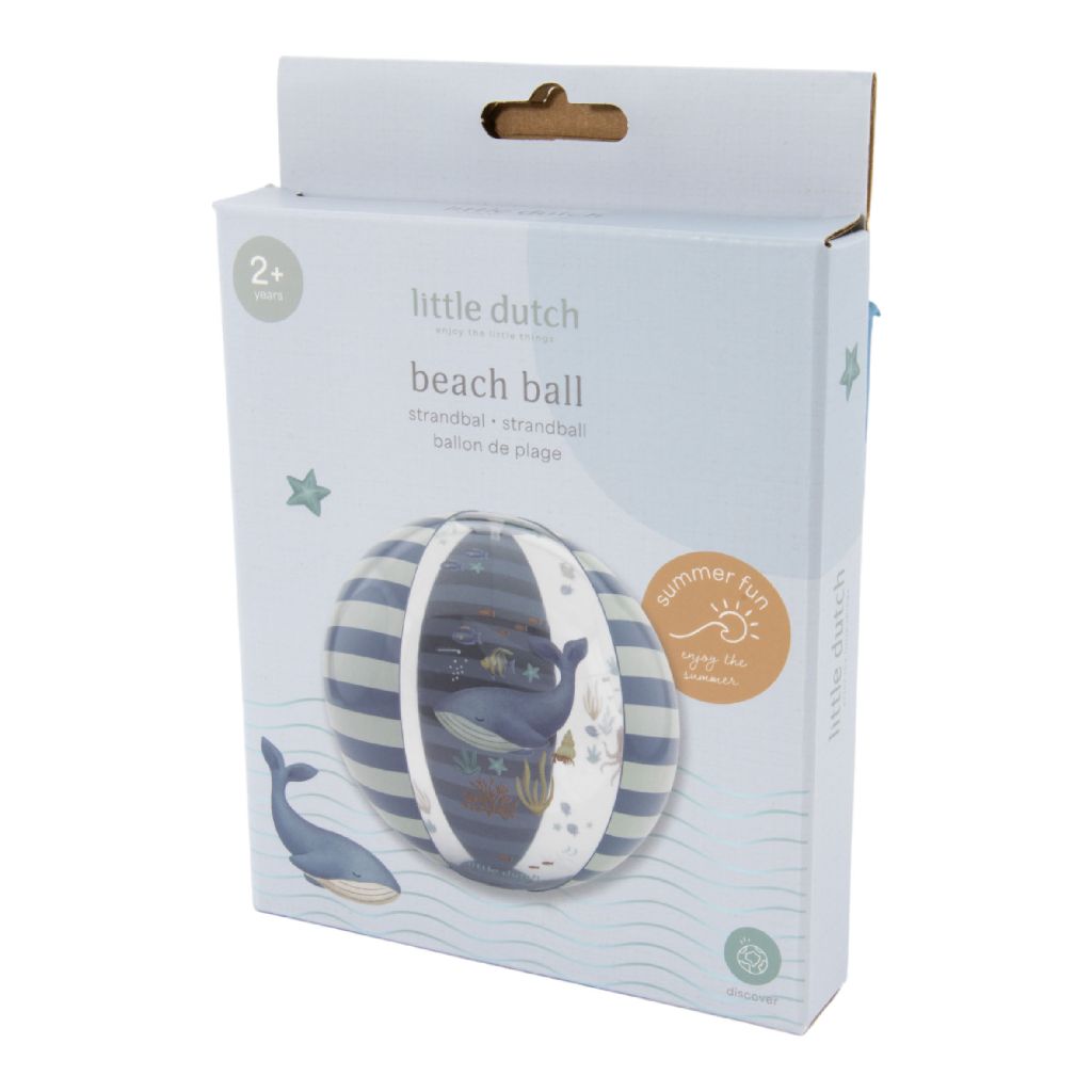 Little Dutch Ocean World Wasserball 35cm von der Seite