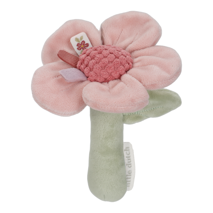 Little Dutch Rassel Blume Rosa – Babyspielzeug Fairy Garden