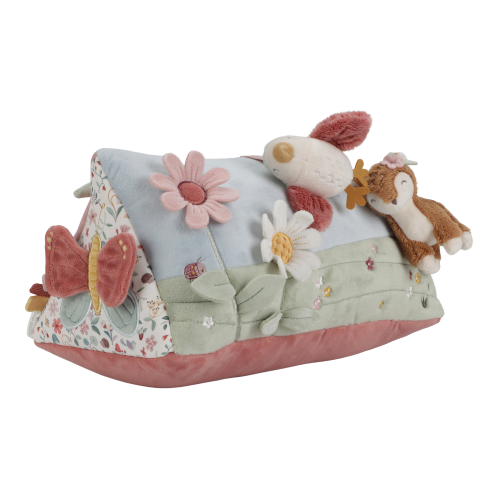 Aktivitätsdreieck Fairy Garden Rosa mit Vogel Abby und Schmetterling Studio-Aufnahme