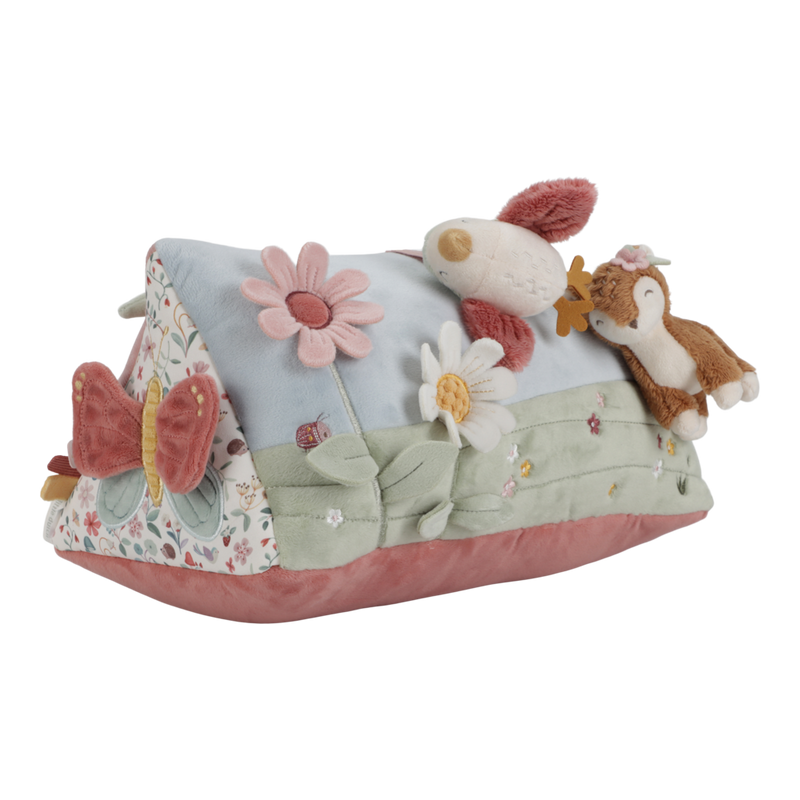 Aktivitätsdreieck Fairy Garden Rosa mit Vogel Abby und Schmetterling Studio-Aufnahme