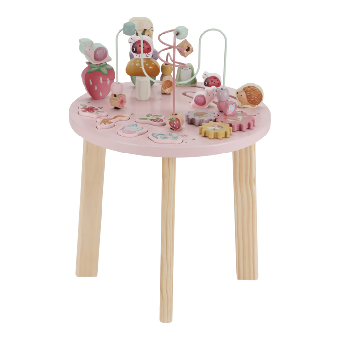 Little Dutch Rosa Aktivitätentisch Fairy Garden