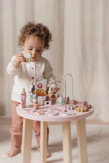 Little Dutch Rosa Aktivitätentisch Fairy Garden