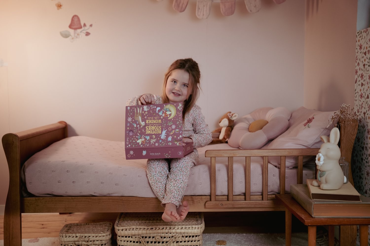 Little Dutch Projektor rosa Fairy Garden Kind Kinderzimmer | einfachschoen