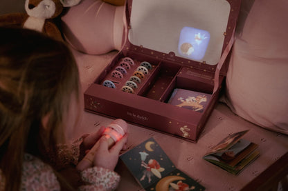Little Dutch Projektor rosa Fairy Garden Nachtlicht Projektion | einfachschoen