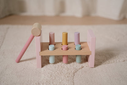 Little Dutch Rosa Hammerbank Personalisierung Geburtstag Fairy Garden Funktionen Detail