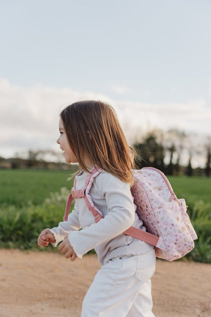 Little Dutch Rosa Kinder Rucksack Fairy Garden