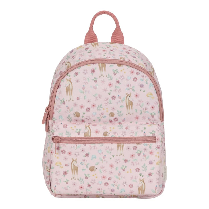 Little Dutch Rosa Kinder Rucksack Fairy Garden Personalisierung mit Namen Funktionen Detail