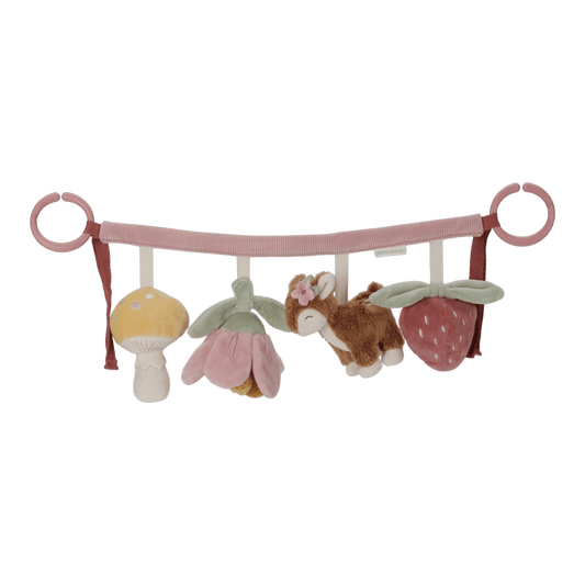 Little Dutch Wagenkette Fairy Garden Rosa Studio-Aufnahme