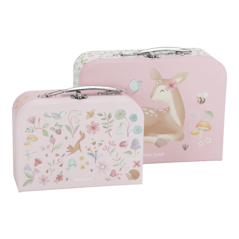 Little Dutch Rosa Koffer Set Fairy Garden