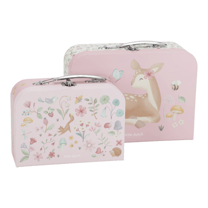 Little Dutch Rosa Koffer Set Fairy Garden