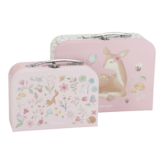 Little Dutch Rosa Koffer Set Fairy Garden