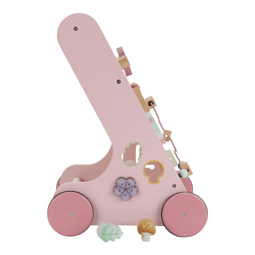 Little Dutch Rosa Laufwagen Multi Activity Fairy Garden Personalisierung Name Lieferumfang