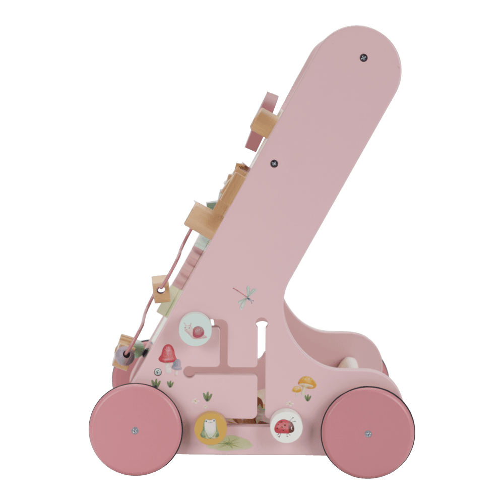 Little Dutch Rosa Laufwagen Multi Activity Fairy Garden Personalisierung Name Detail 9