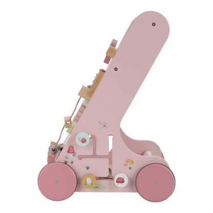 Little Dutch Rosa Laufwagen Multi Activity Fairy Garden Personalisierung Name Detail 9