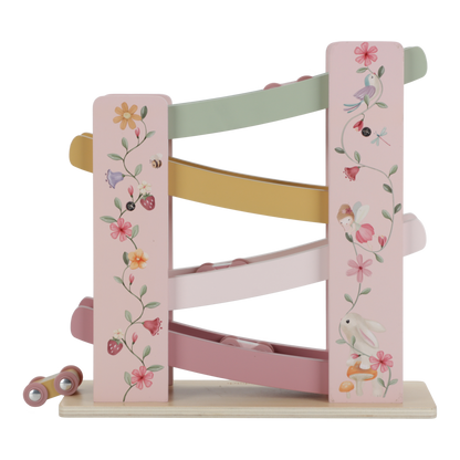 Little Dutch Rosa Rollerbahn Holz Fairy Garden