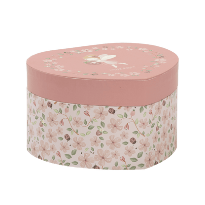 Little Dutch Rosa Schmuckkästchen mit Musik Herz Fairy Garden