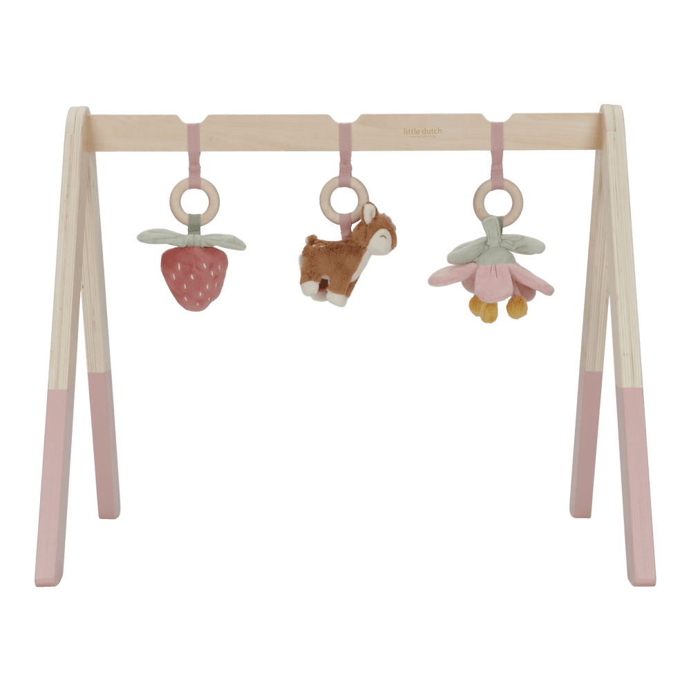 Little Dutch Rosa Spieltrapez Holz Fairy Garden