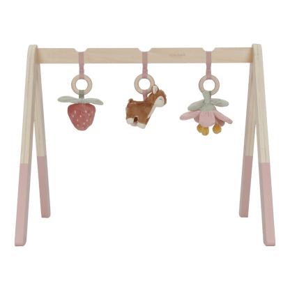 Little Dutch Rosa Spieltrapez Holz Fairy Garden