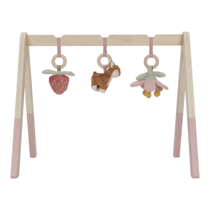 Little Dutch Rosa Spieltrapez Holz Fairy Garden