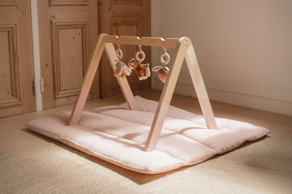 Little Dutch Rosa Spieltrapez Holz Fairy Garden