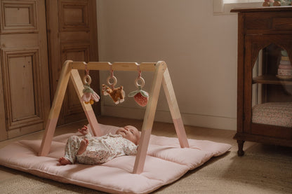 Little Dutch Rosa Spieltrapez Holz Fairy Garden