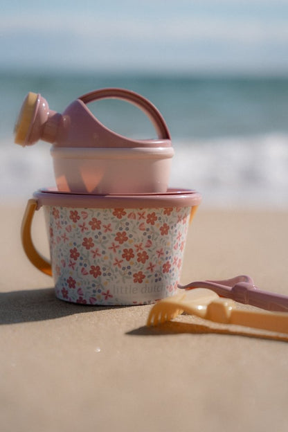 Little Dutch Rosa Strandset Pink Flowers 5 Teilig