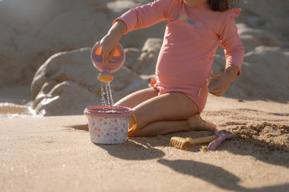 Little Dutch Rosa Strandset Pink Flowers 5 Teilig