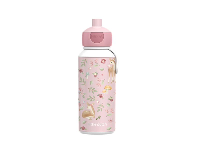 Mepal Rosa Trinkflasche Pop Up Campus 400 ml Fairy Garden Mepal