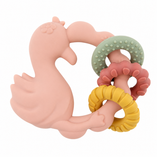 Little Dutch Safari Beißring Flamingo Artikel 2018148, weitere Ansicht